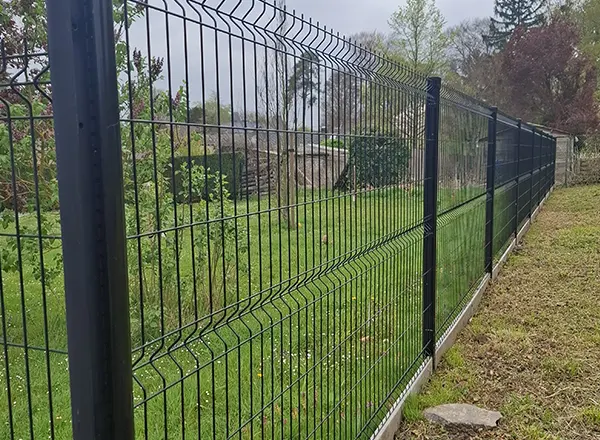Clôtures dans un jardin